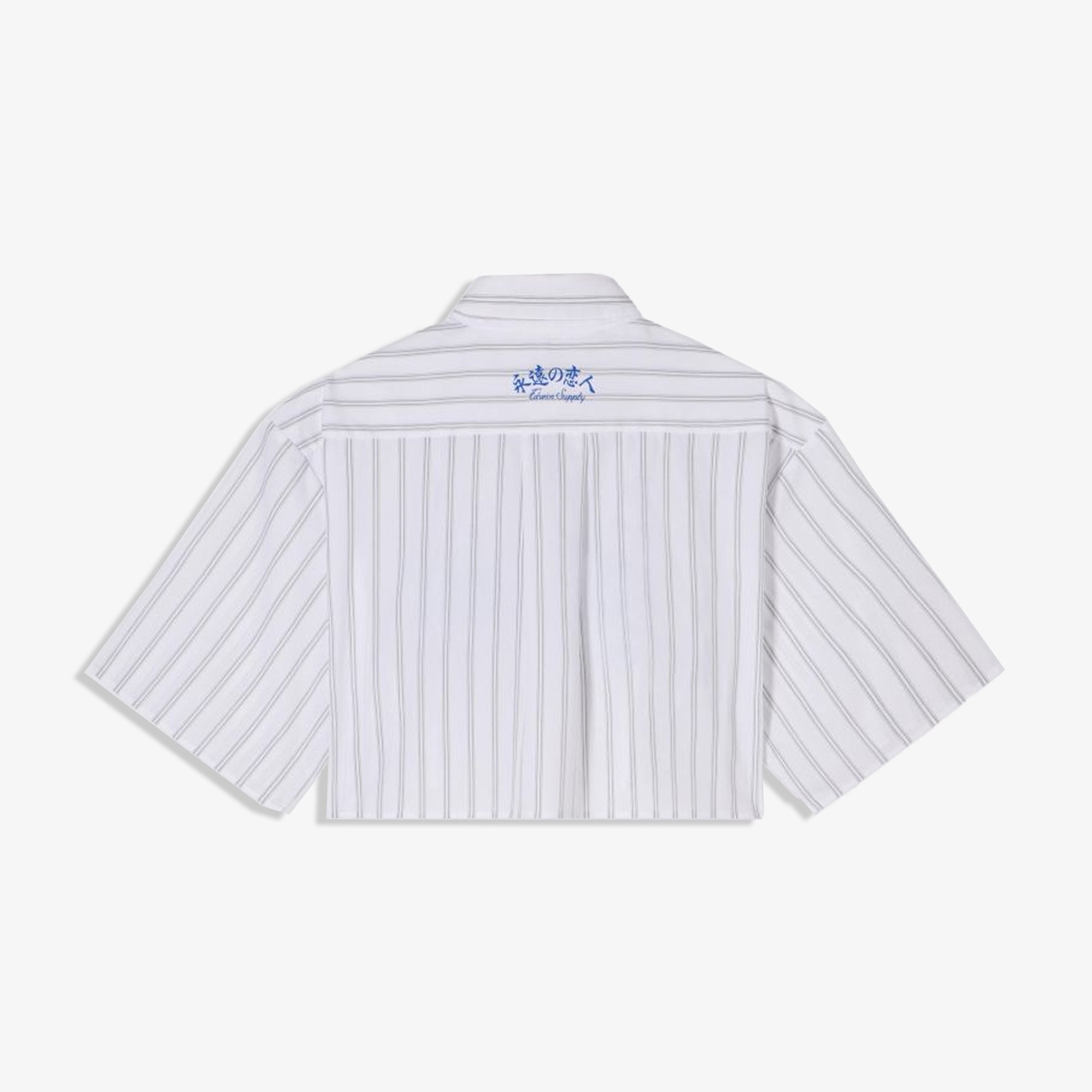 Edwin | W' Alix Shirt Ss { Grey/white - view 2
