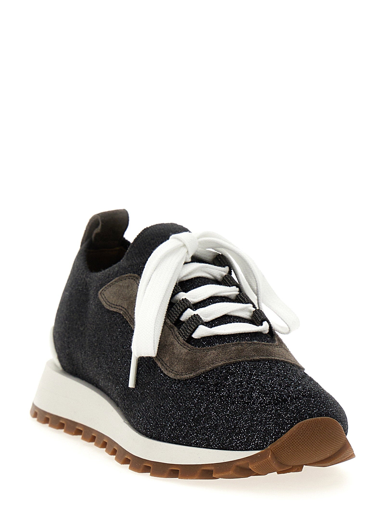 Brunello Cucinelli Lurex Sneakers - view 2