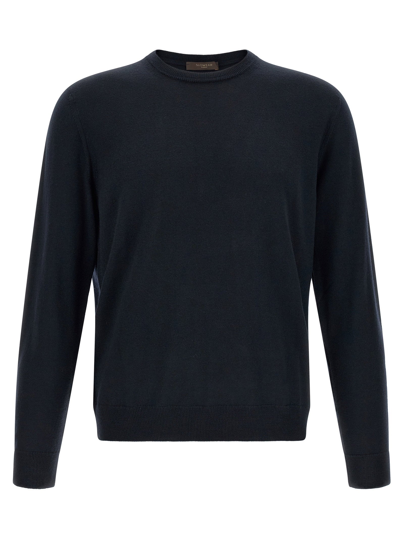 Zanone Giro Sweater – 100% virgin wool