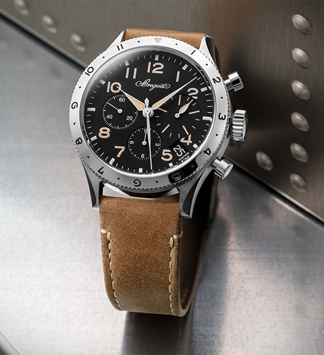Breguet Type XX Chronograph Men's Black dial 42 MM Watch - view 2
