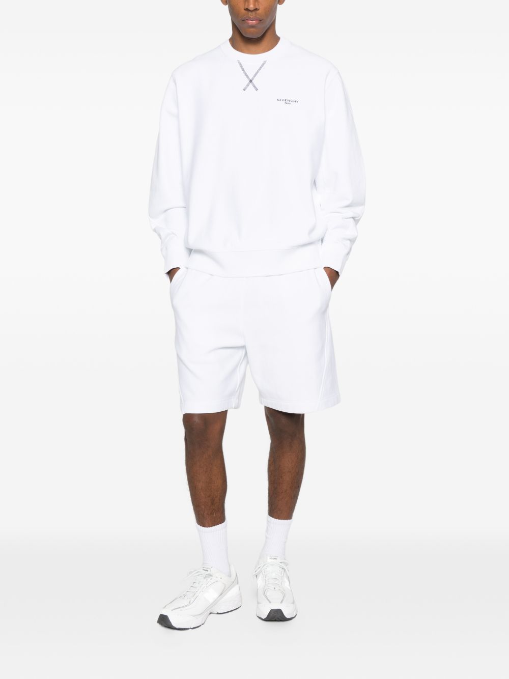 Givenchy Logo cotton hoodie – 100% Cotton - view 5