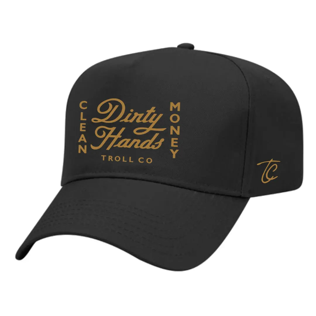 Radial Legacy DHCM Curved Brim Snapback Hat – Black