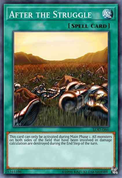 Yu-Gi-Oh! After The Struggle - LOD-086 - Rare - 1st Edition