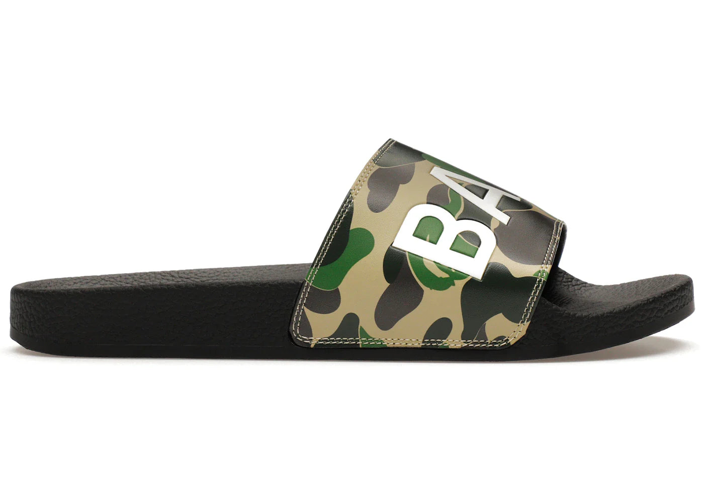 Bape A Bathing Ape Abc Camo Slide Green (2023)
