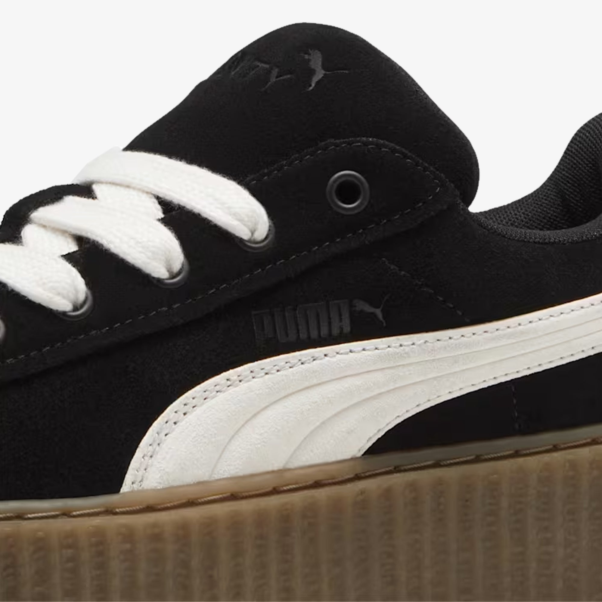 Puma | FENTY x PUMA CREEPER PHATTY { BLACK/WARM/WHITE/GUM - view 2