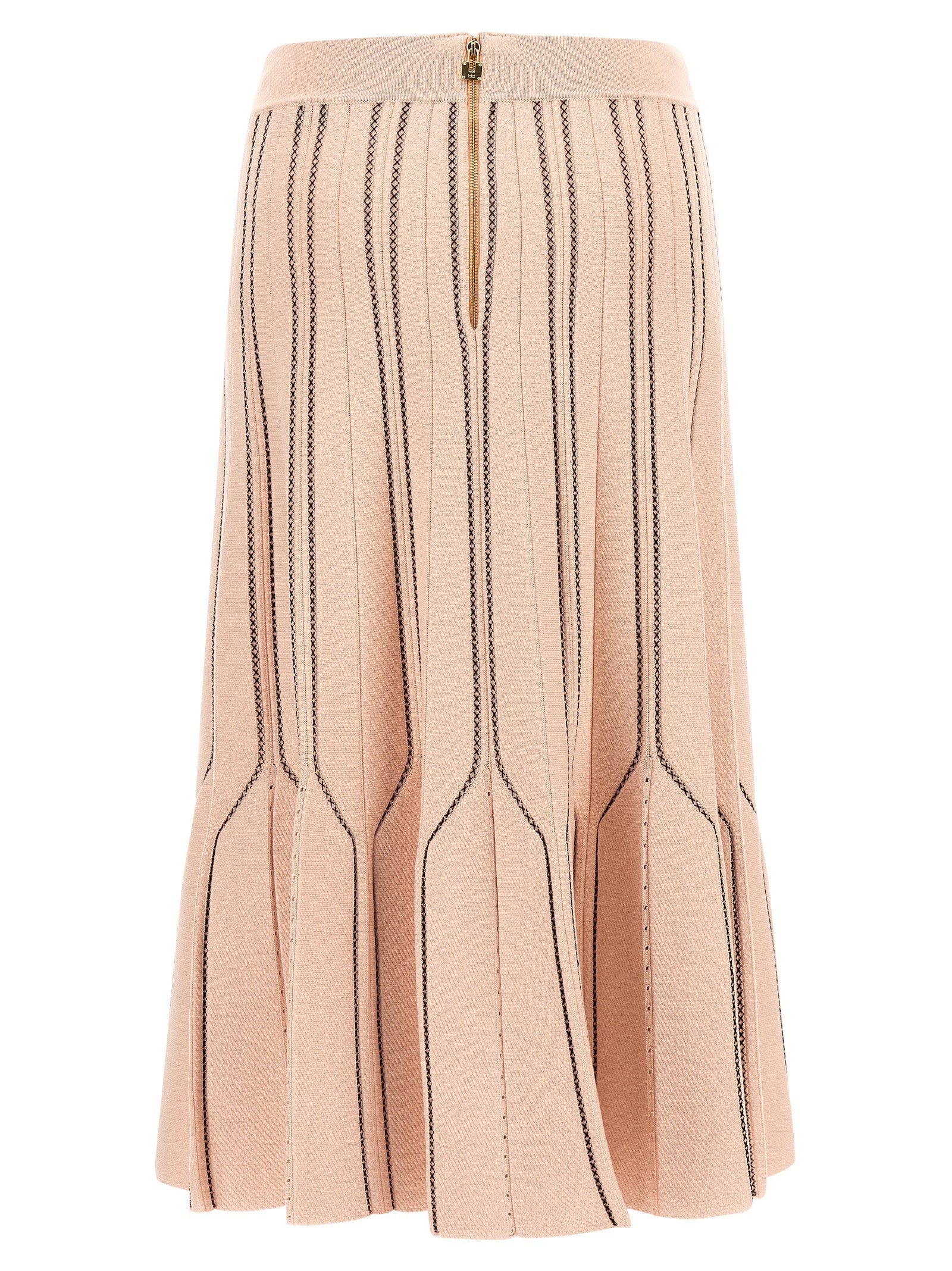 Elisabetta Franchi Origami Knit Skirt - view 2