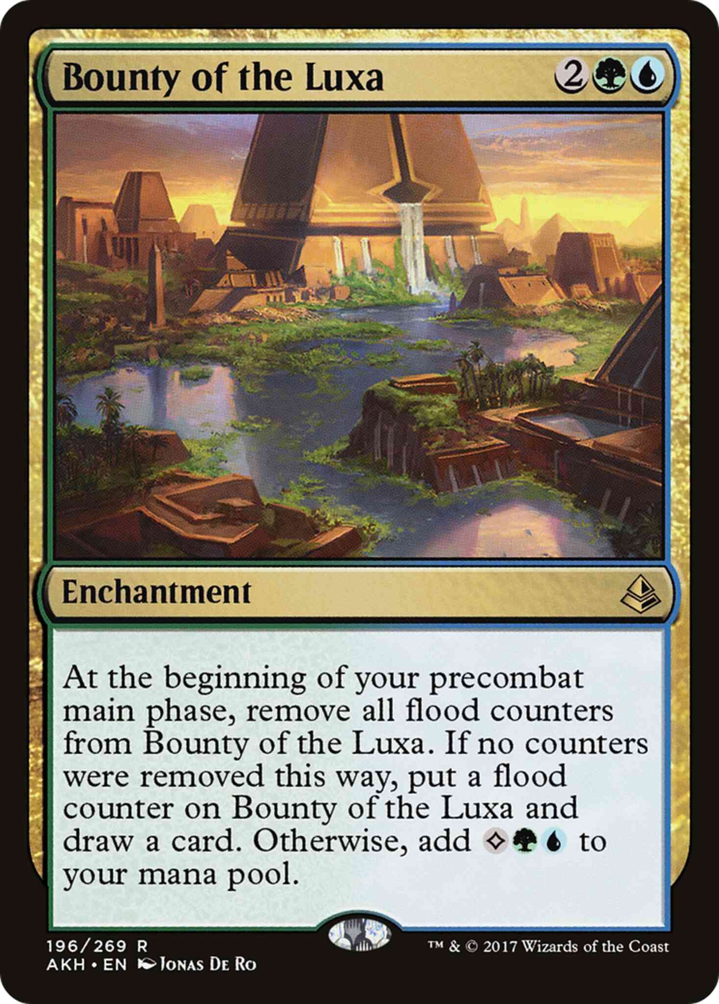 Luxa 196 amonkhet – Magic Bounty of the Luxa [196] [Amonkhet] [Non-Foil]