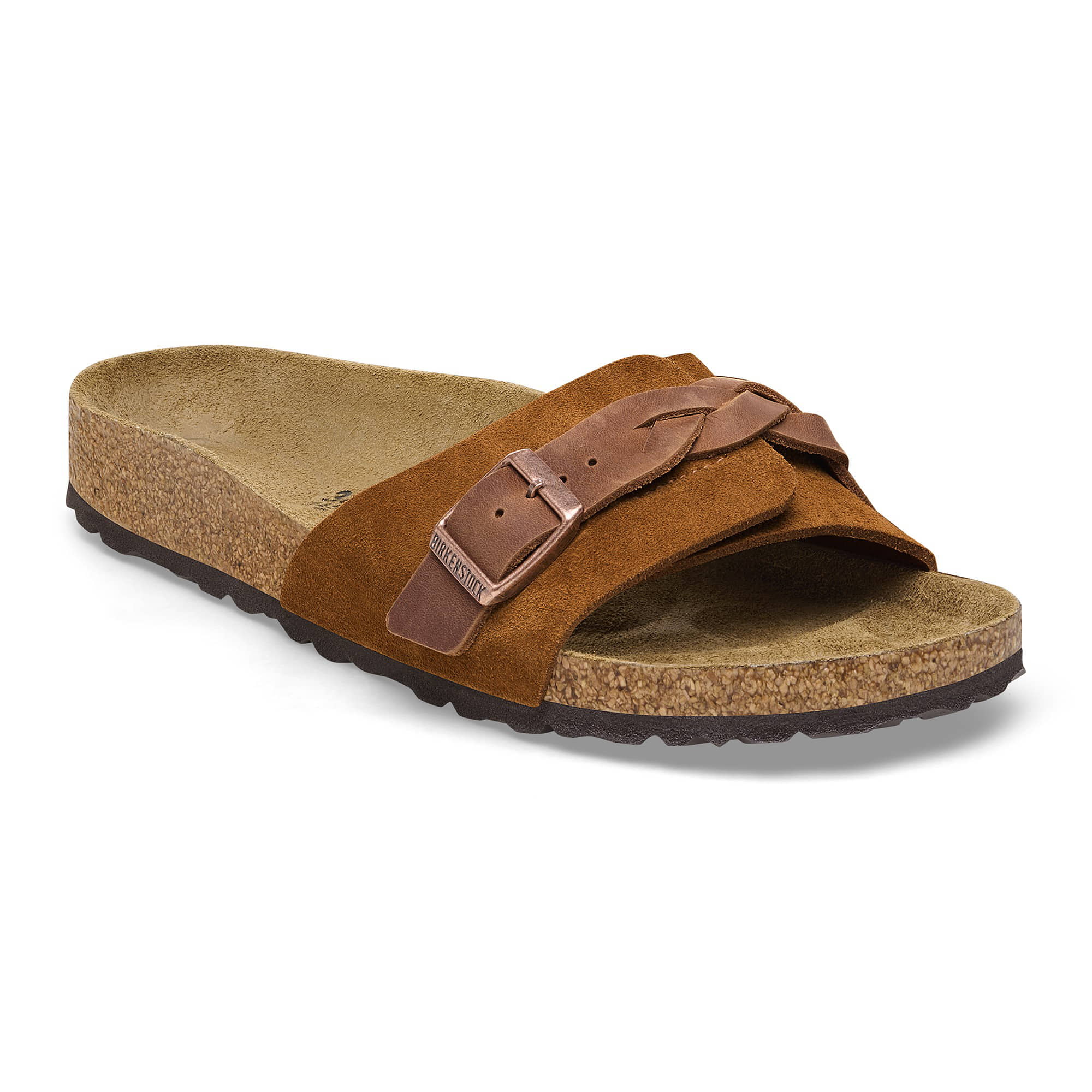 Birkenstock Oita Braided Suede Leather – Brown Brown/Mink - view 6