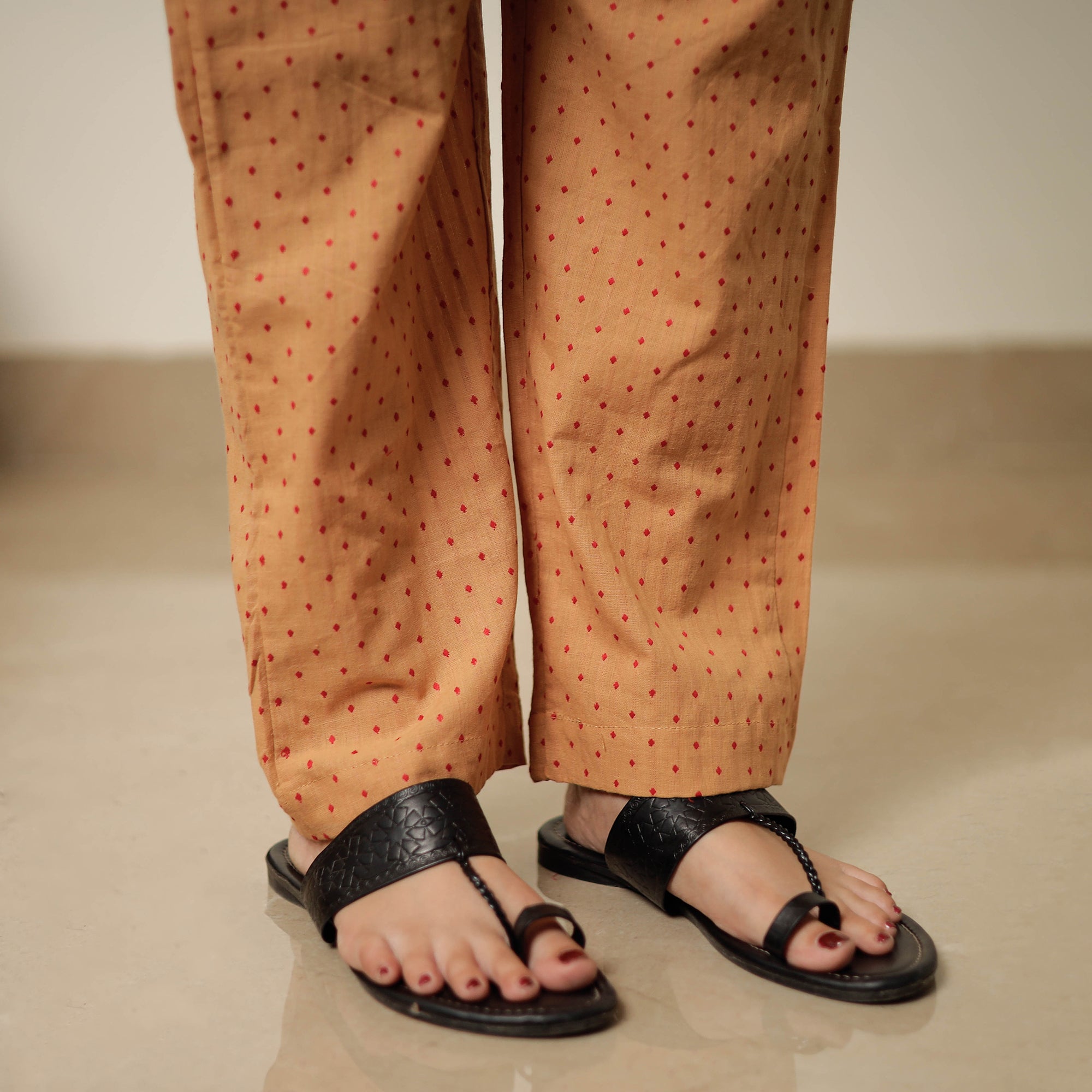 ITOKRI CASUALS Brown - Jacquard Cotton Co-Ord Set 03 - view 8