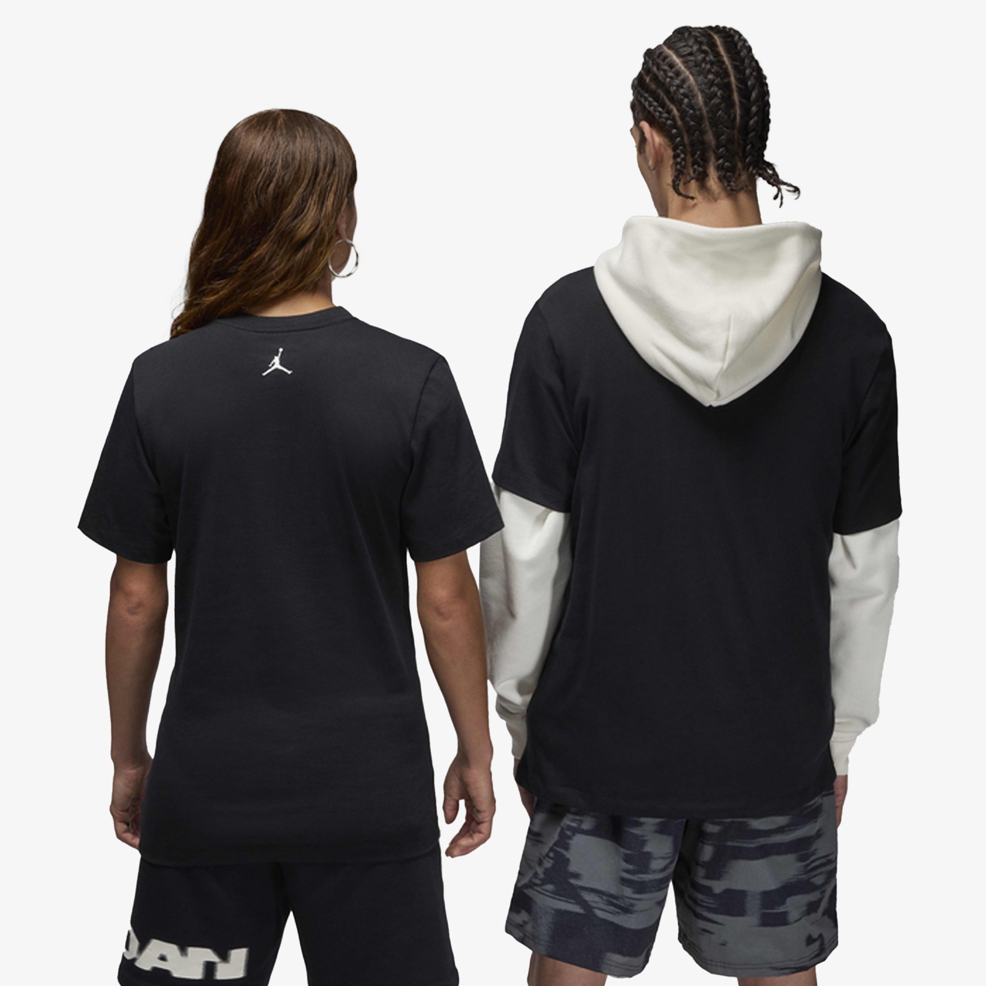 Jordan | Jumpman T-shirt { Black/sail/sail - view 2