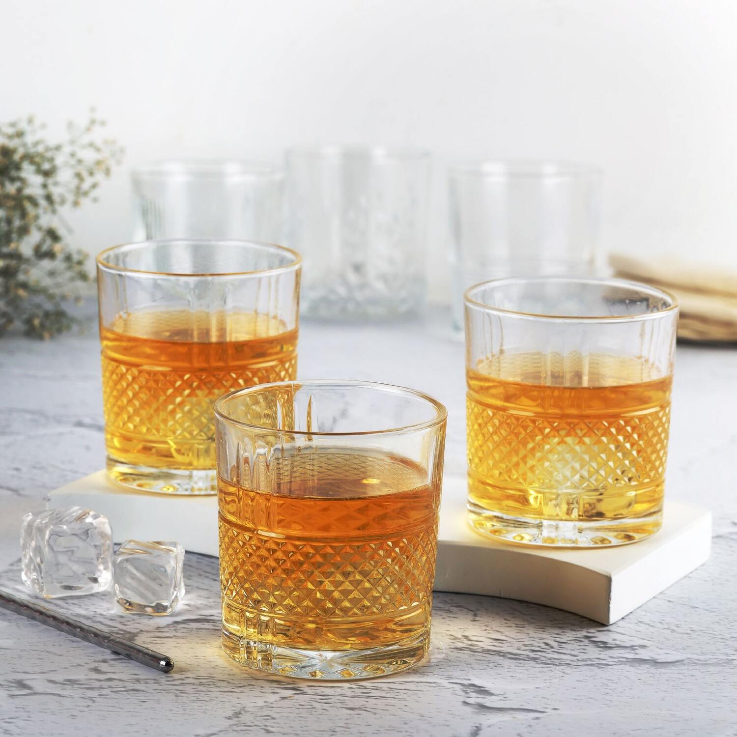 Cello Brillant Glass Tumblers, Set of 6 – Clear - view 2