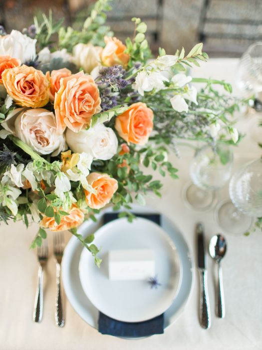 fiftyflowers.com Graceful Coral Garden Wedding - view 2