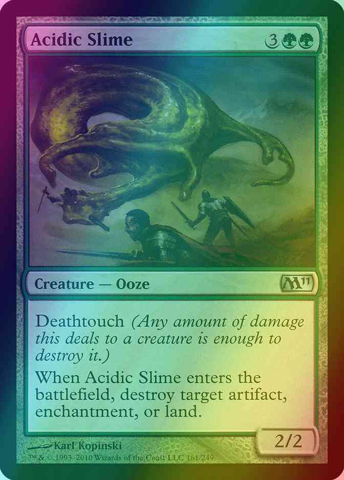 Slime 161 magic – Acidic Slime [161] [Magic 2011] [Foil]