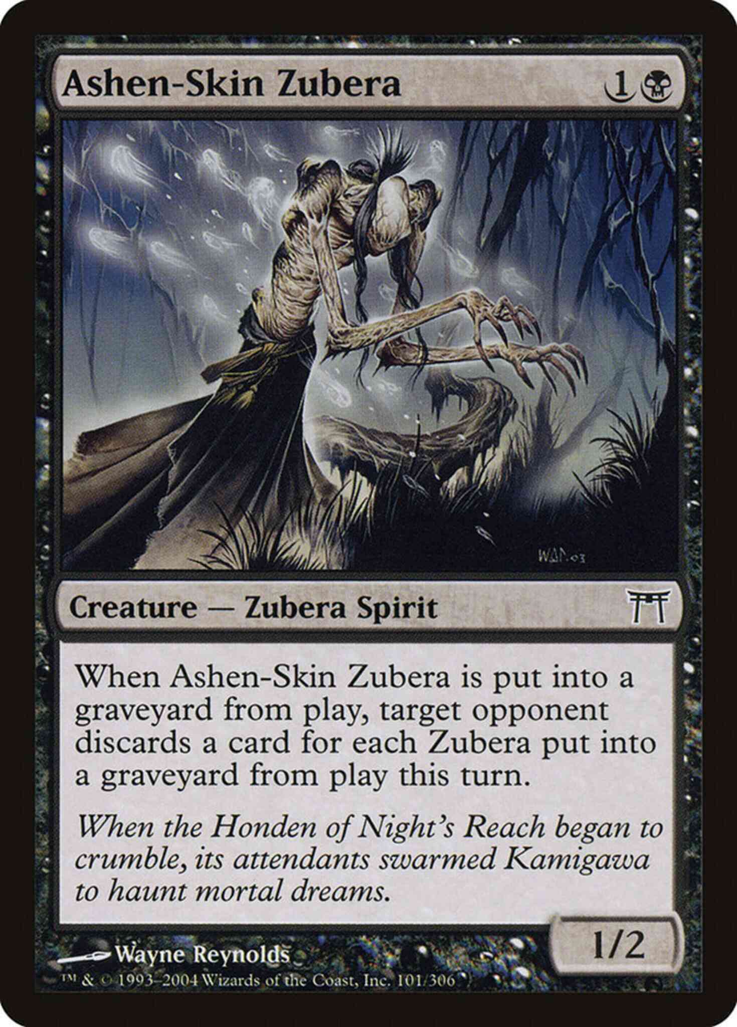 Ashen-skin zubera 101 – Magic Ashen-Skin Zubera [101] [Champions of Kamigawa] [Non-Foil]