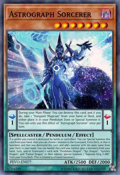 Yu-Gi-Oh! Astrograph Sorcerer - PEVO-EN001 - Ultra Rare - 1st Edition