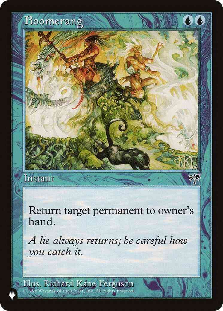 Mir-56 the list – Magic Boomerang [MIR-56] [The List] [Non-Foil]