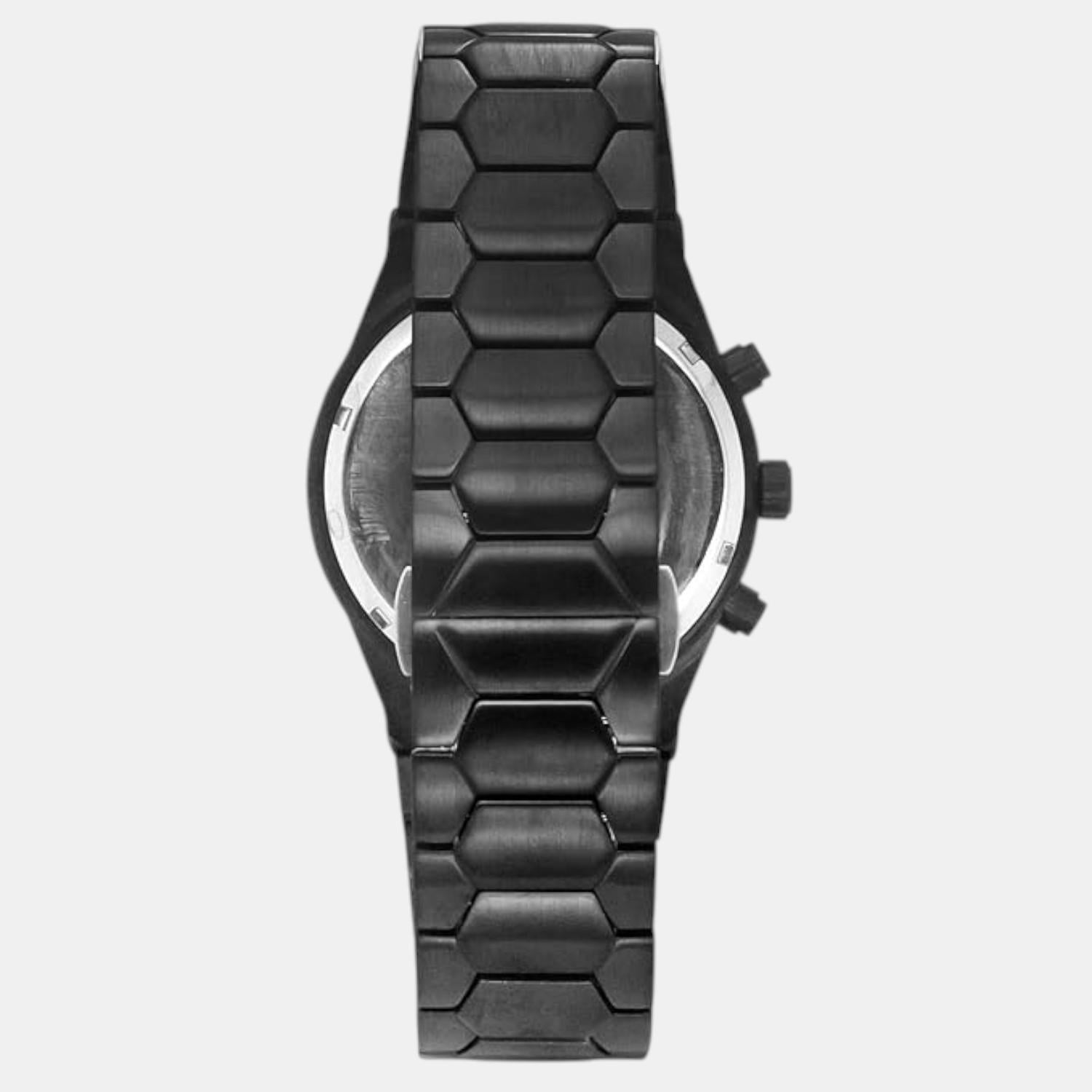 Timex E Class Men Quartz Black Dial Chronograph Stainless Steel Watch TWEG24902 - view 5