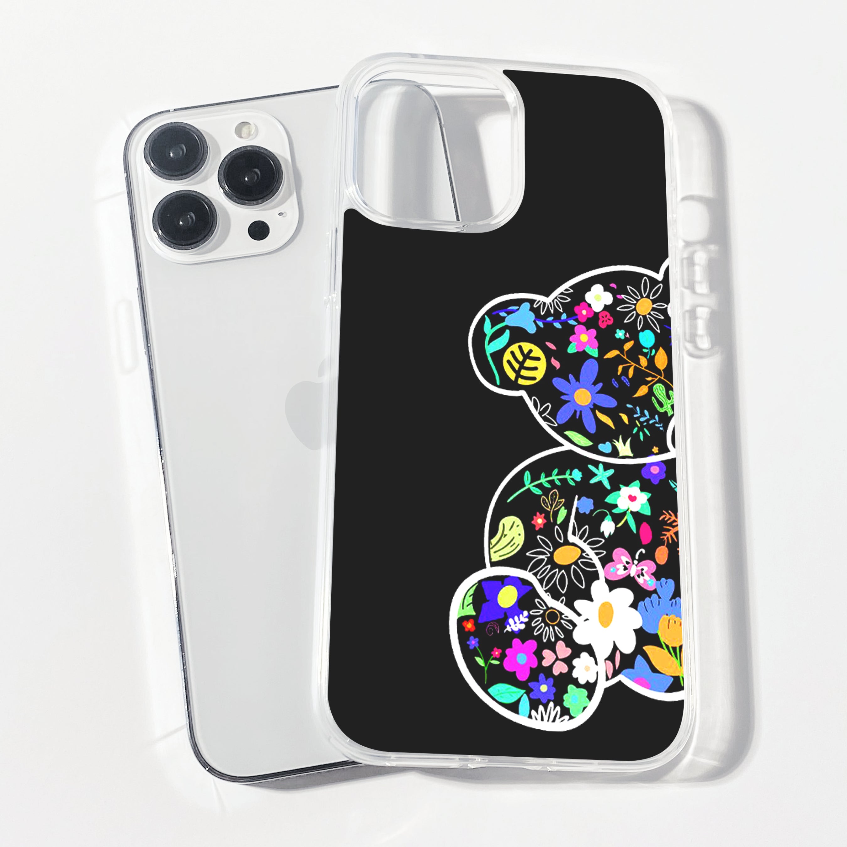 Casebasket Glow Buddy Clear Silicone Phone Cover