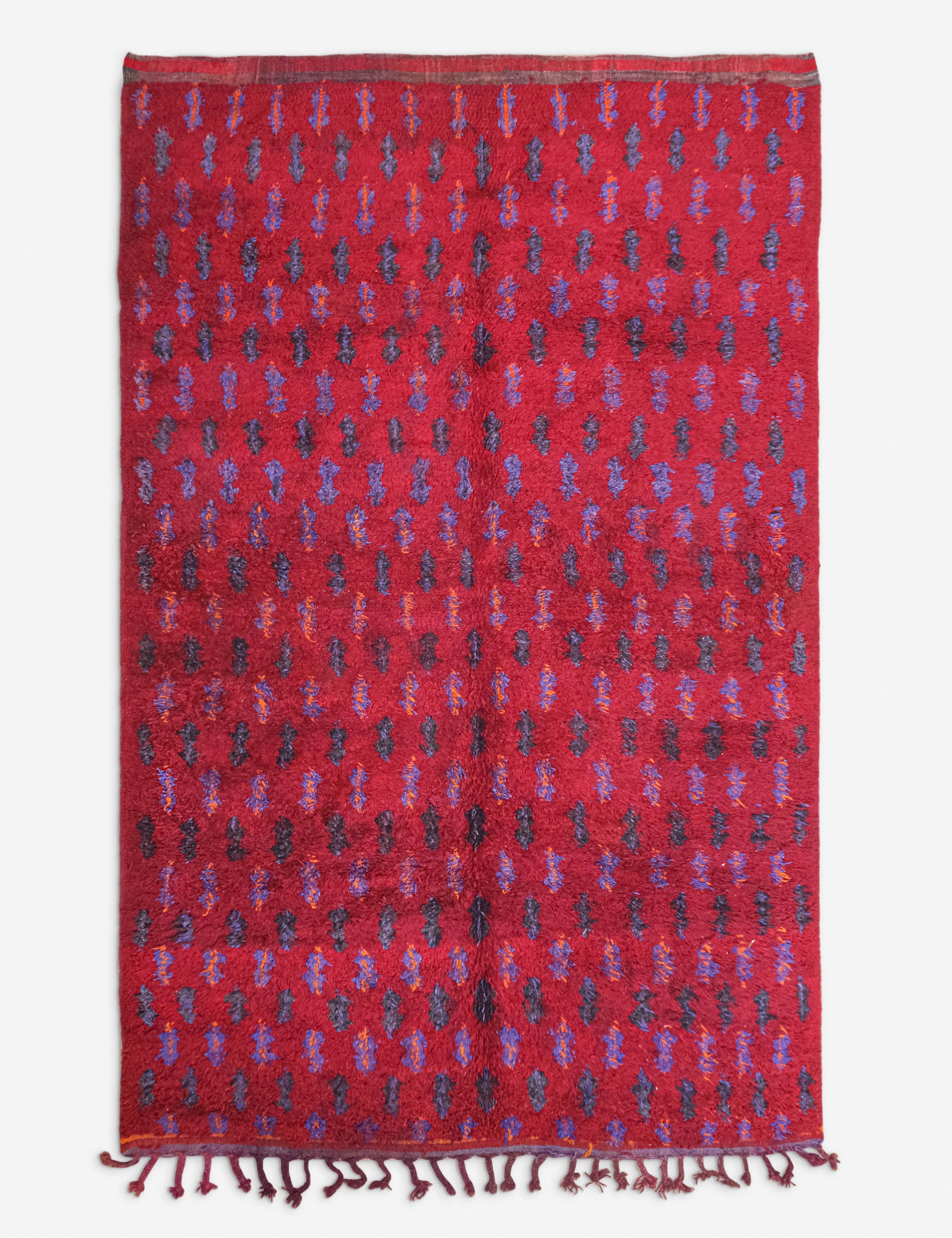 Lulu and Georgia Vintage Moroccan Rug no. 93, 7'3" x 11'4"