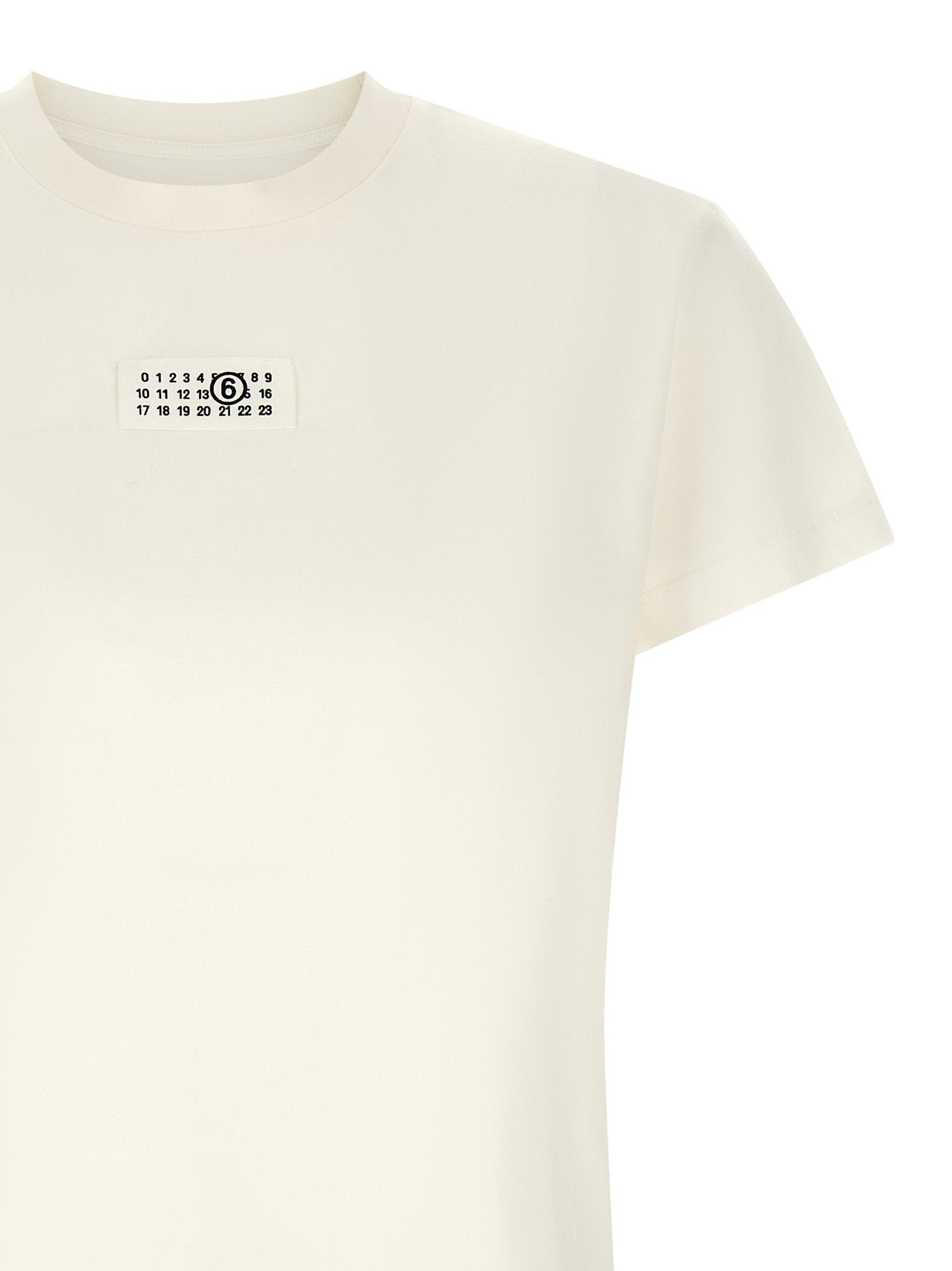 Mm6 Maison Margiela T-shirt With Logo – 100% cotton - view 3