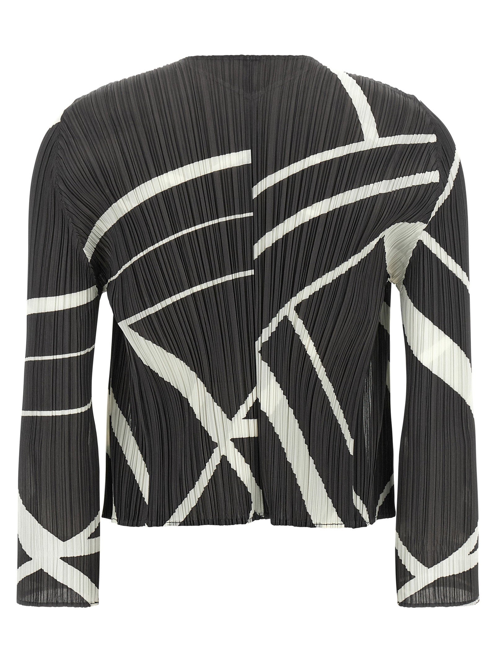 Pleats Please Issey Miyake Fold Line Cardigan - view 2