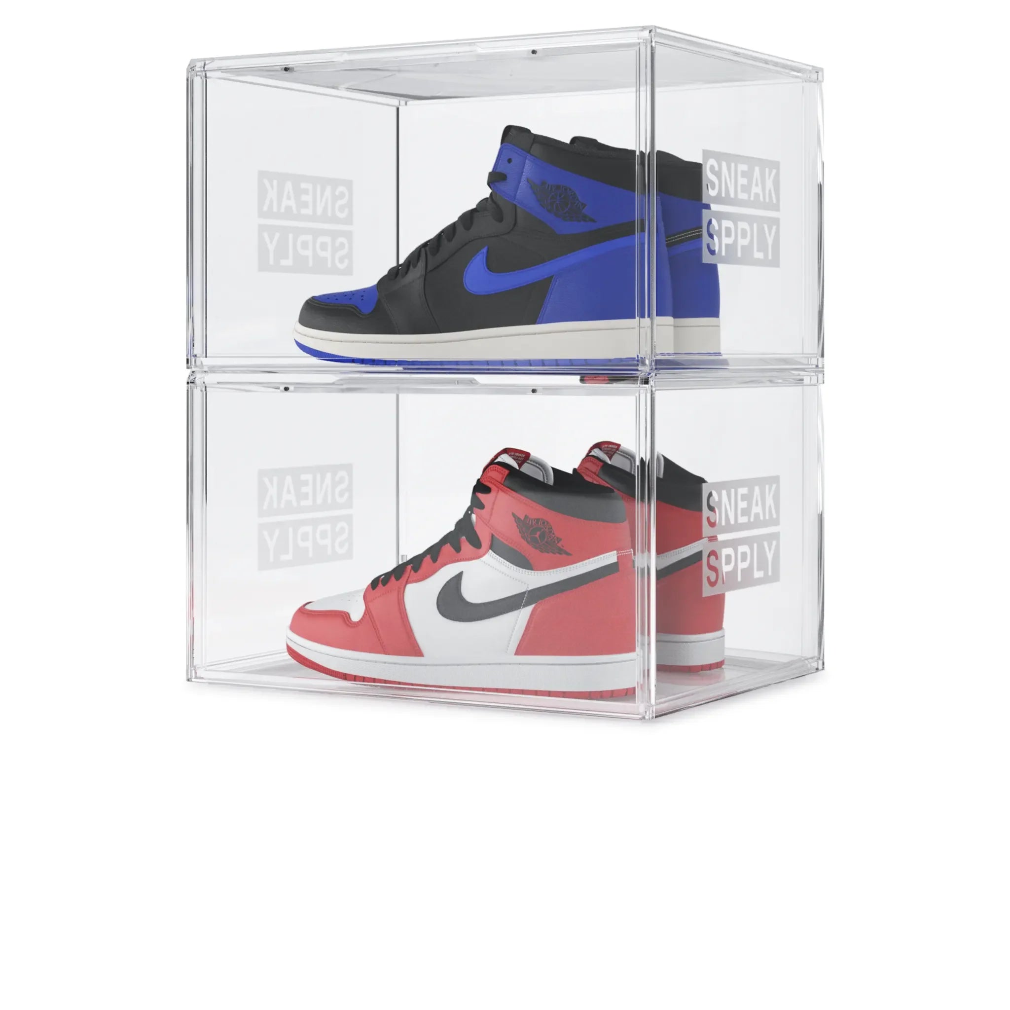 Sneak Spply Stack V1 Storage Crate Clear (2 Pack) - view 2