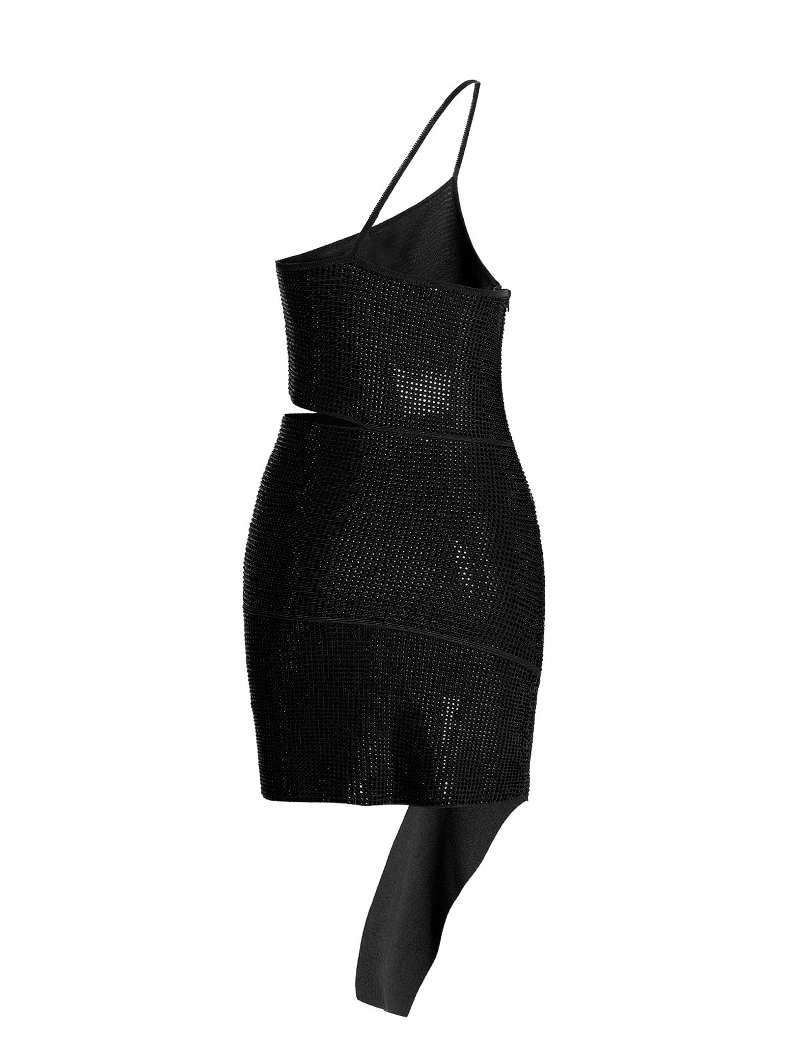 AndreĀdamo Sequin One Shoulder Dress - view 2