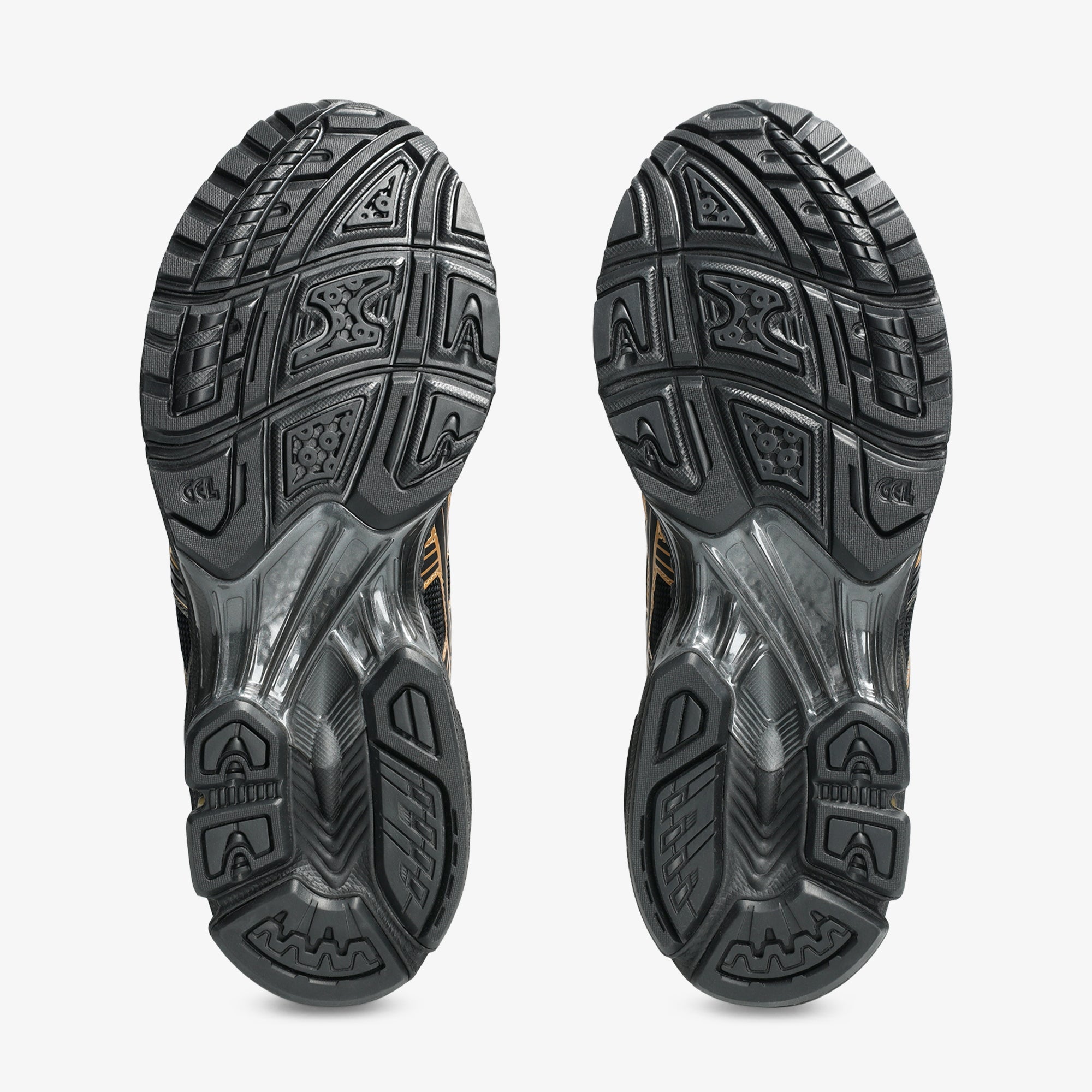 ASICS | SENNA x GEL KAYANO 14 { BLACK/PURE GOLD - view 6