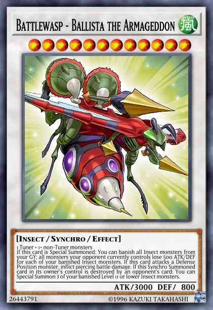 Yu-Gi-Oh! Battlewasp - Ballista the Armageddon - BLHR-EN039 - Ultra Rare - 1st Edition