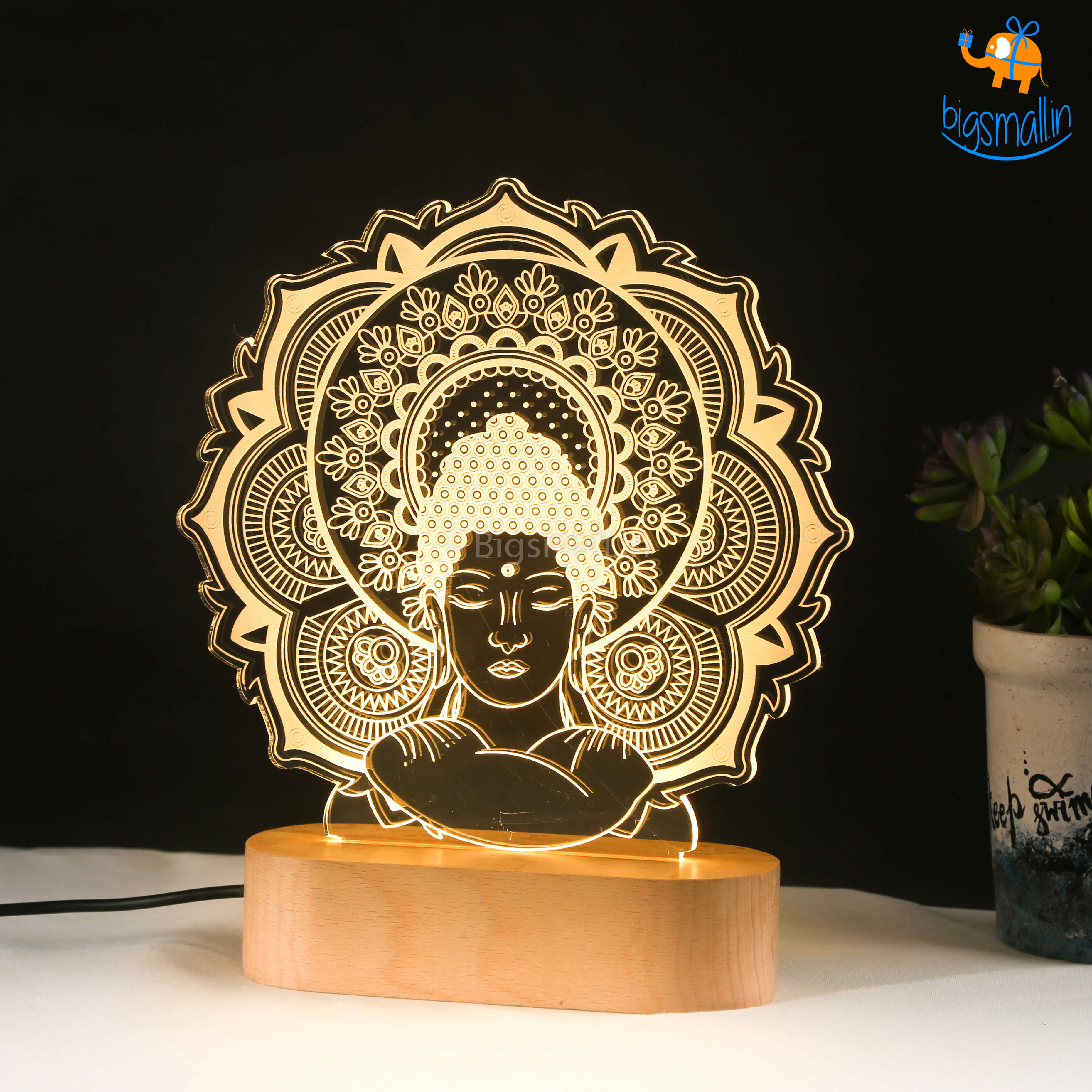 India Vibes Buddha Hologram Lamp - view 6
