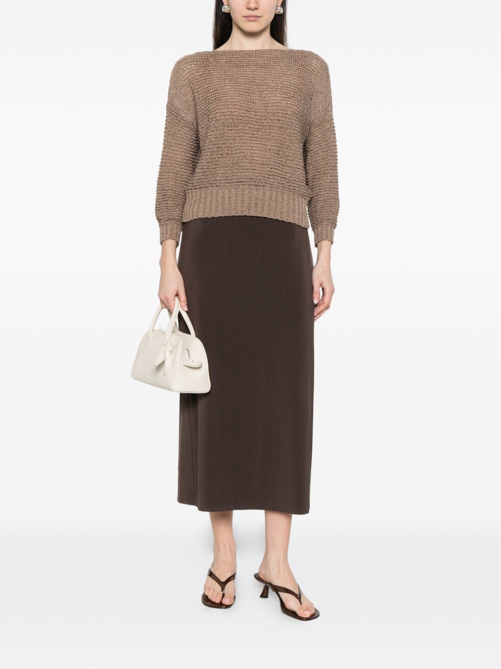 Base Cotton blend sweater - view 2