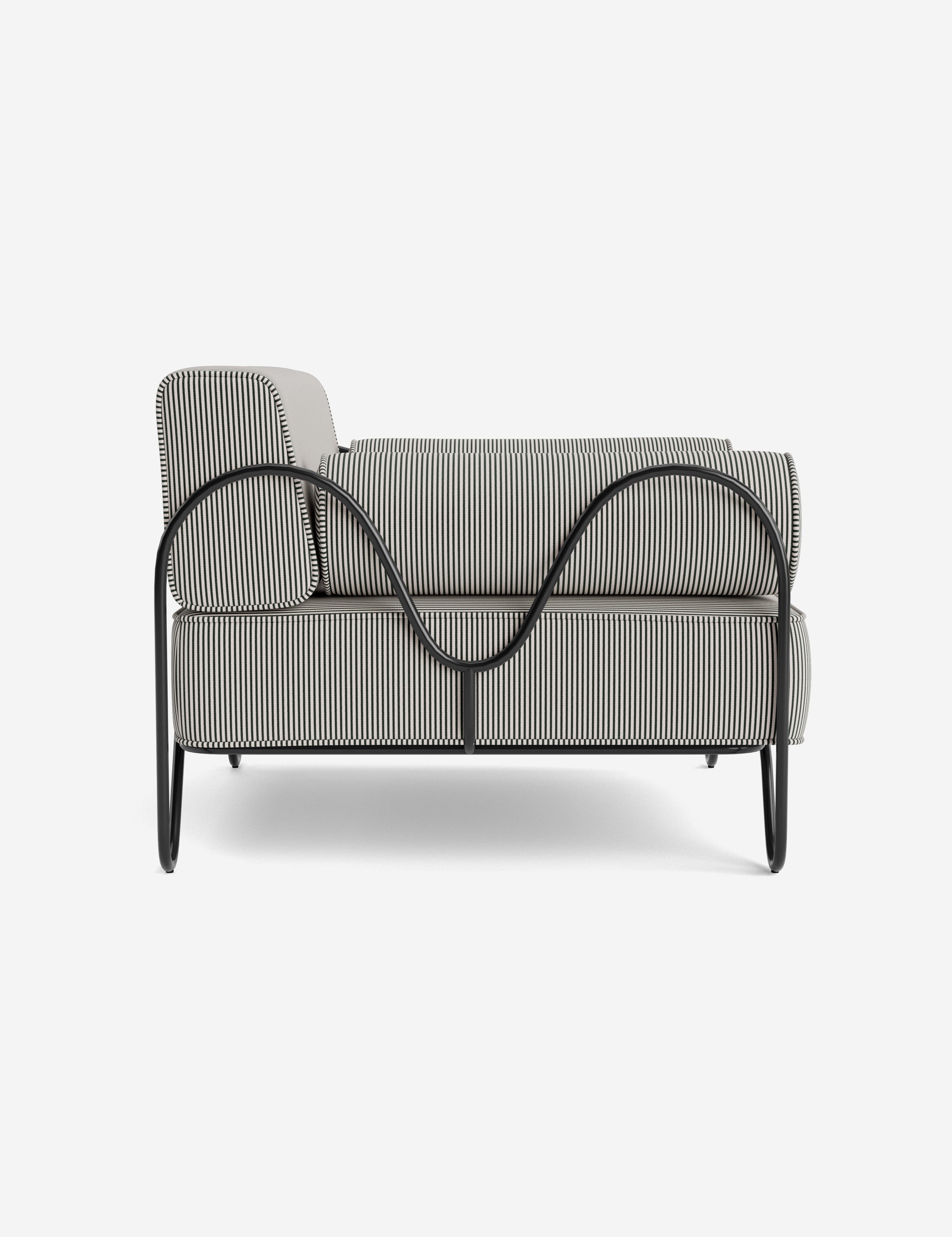 Lulu and Georgia Peggy Outdoor Accent Chair Cushion by Sarah Sherman Samuel - view 73