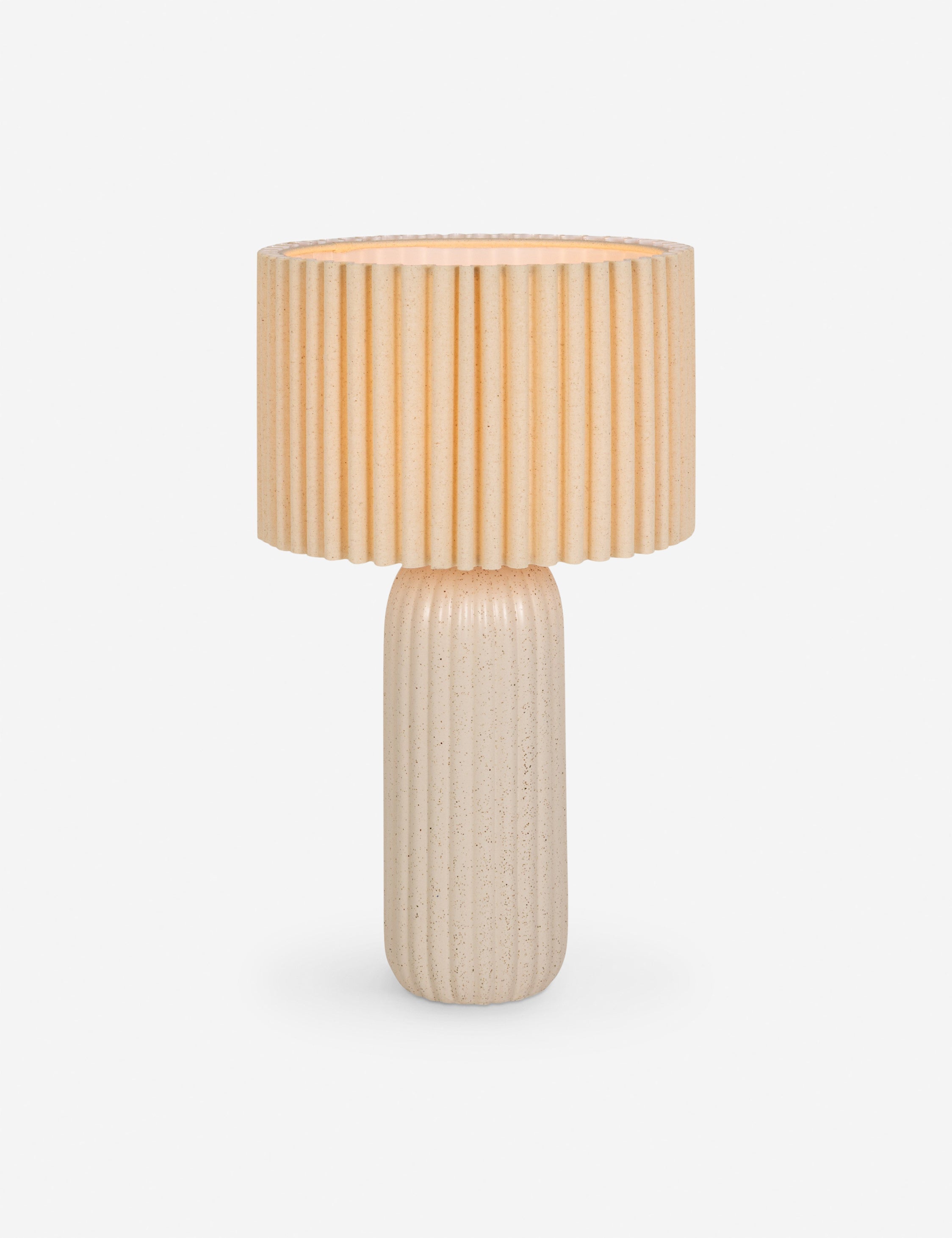 Lulu and Georgia Laura Table Lamp – Sand - view 2