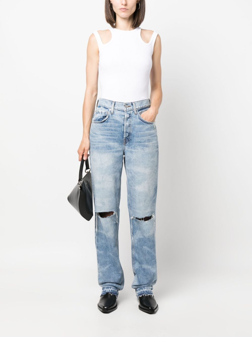 Cotton Citizen Relaxed fit denim jeans - view 4