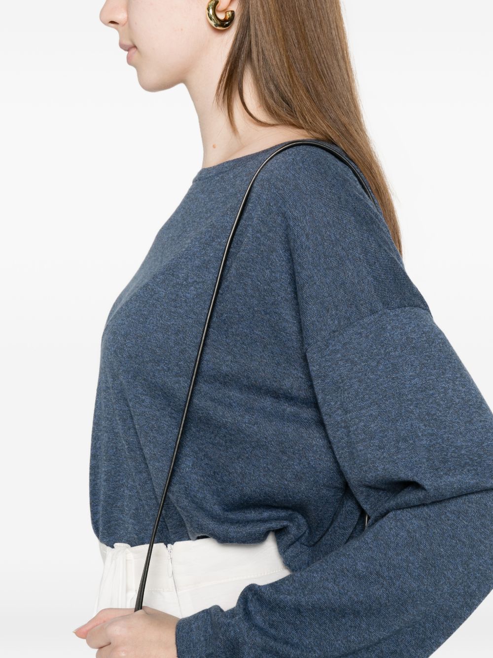 Ct Plage Cotton crewneck sweater – Cotton 95%, Cashmere 5% - view 2