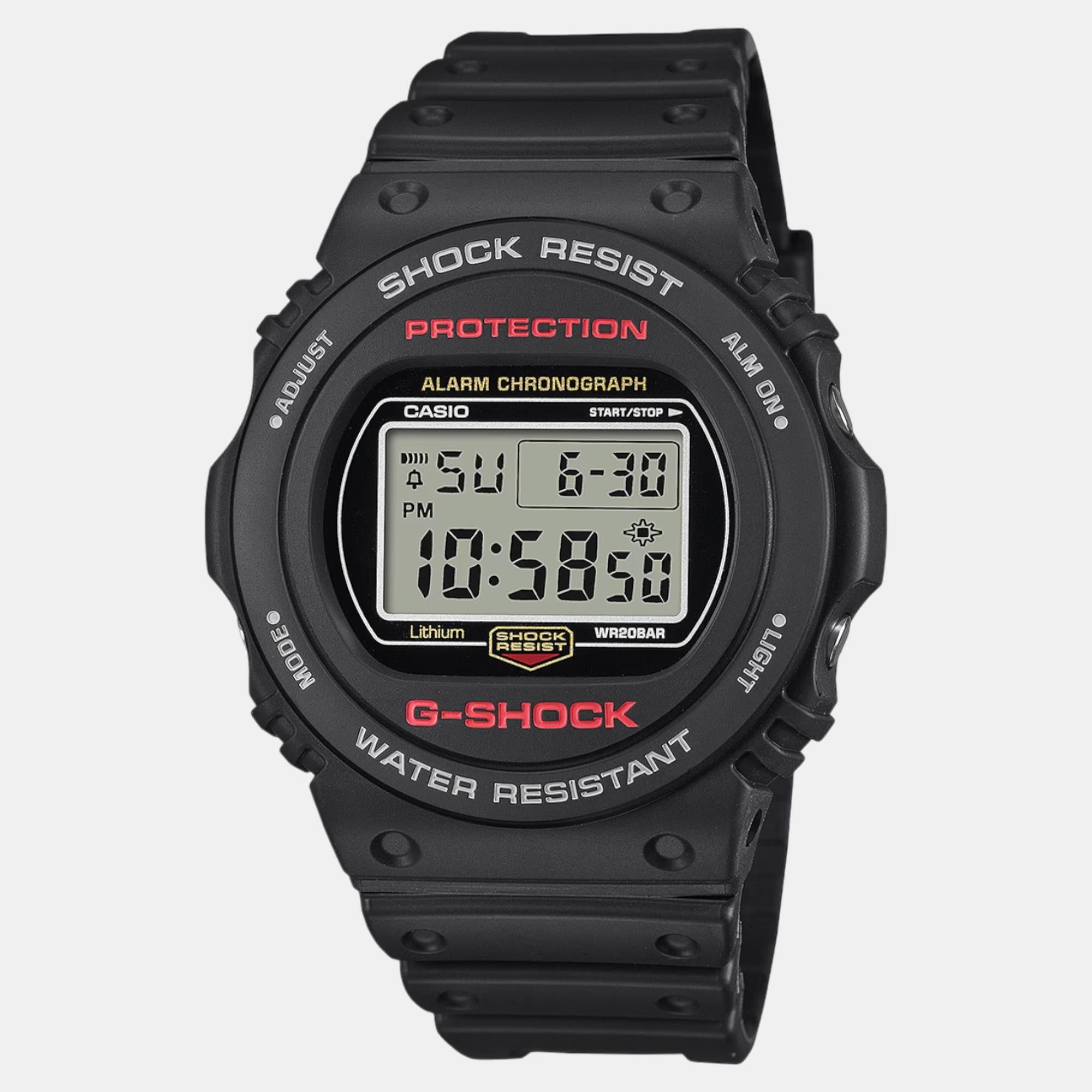 Casio G-Shock Men Quartz Black Dial Digital Resin Watch G1517
