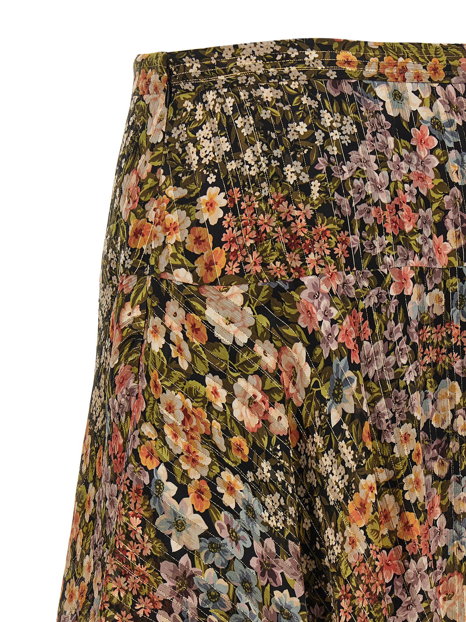 Valentino Garavani Après Lhiver Skirt – 98% silk 2% metal fiber - view 4