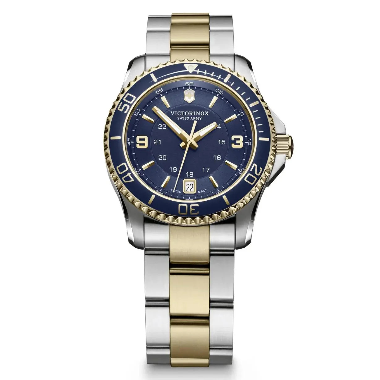 Victorinox Maverick Small Blue Dial Men 34MM