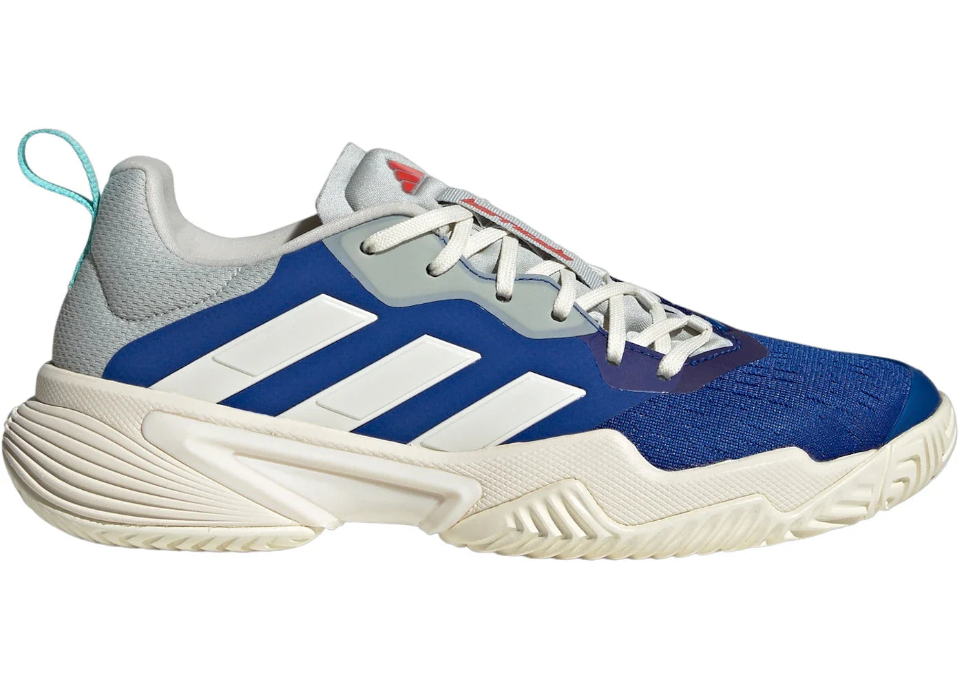 adidas Barricade Royal Blue Off White Bright Red (Women's) - view 2