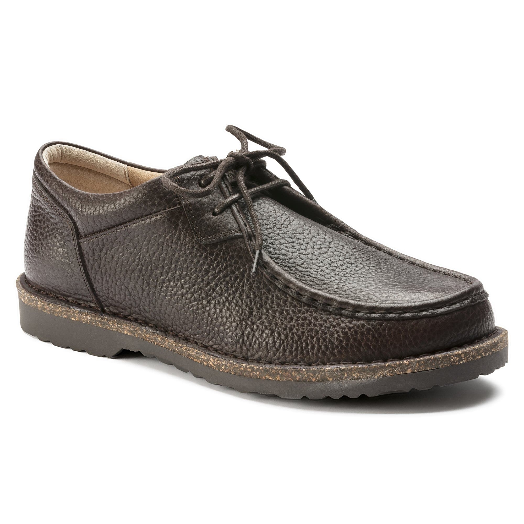 Birkenstock Pasadena Men Natural Leather – Brown Brown/Espresso - view 8