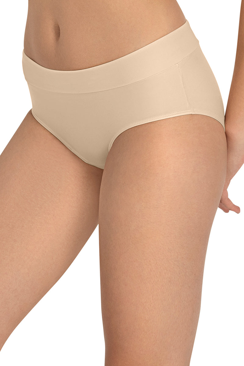 Amante Cloudsoft Hipster Panty - Almond - view 2