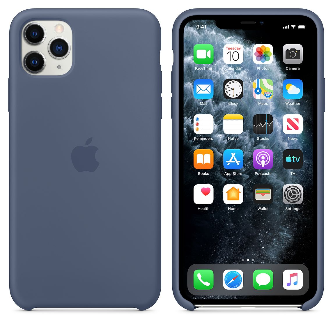 KShop Silicone Case For iPhone 11 Pro Max - Lavender - view 2