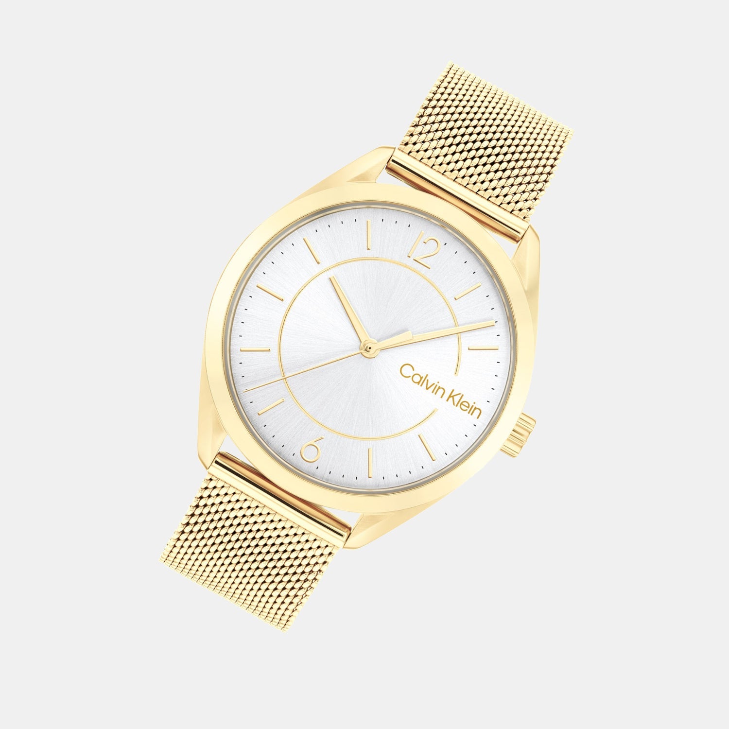 Calvin Klein Essentials 3H Women Quartz Silver Dial Analog Stainless Steel Watch 25200195 - view 2