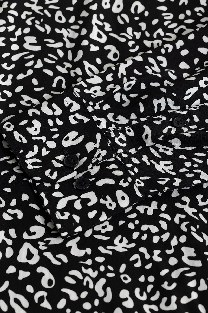 SNITCH Spotted Pardus Black Shirt - view 8