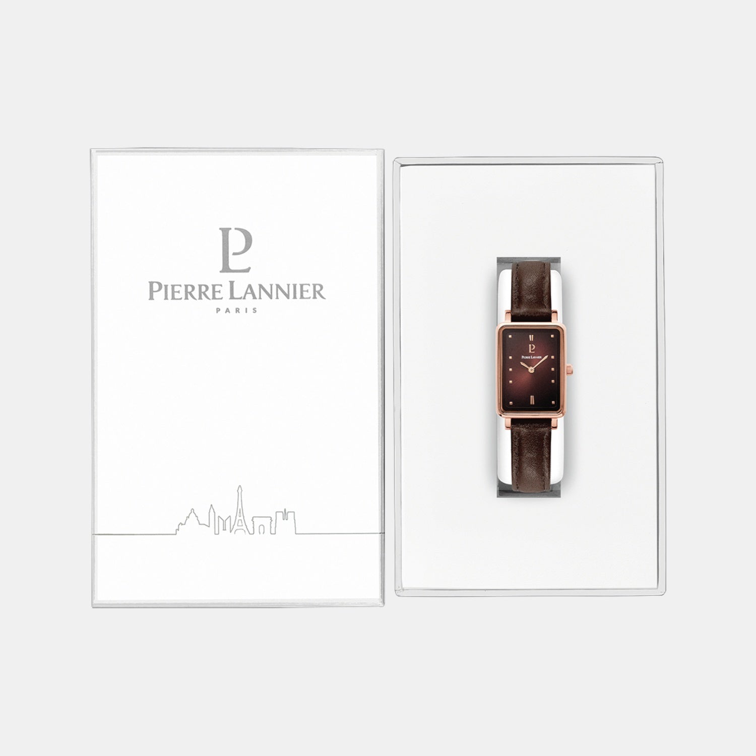 Pierre Lannier Ariane Women Quartz Brown Dial Analog Leather Watch 050K984 - view 6