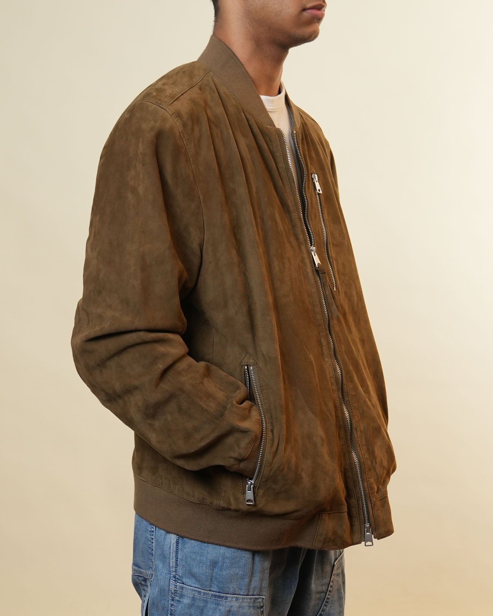 All Saints Brown Jacket - view 2