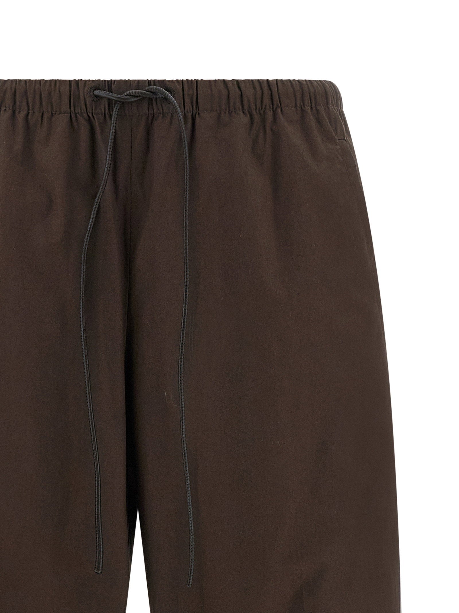 Yves Salomon Leather Insert Pants – 100% cotton - view 4
