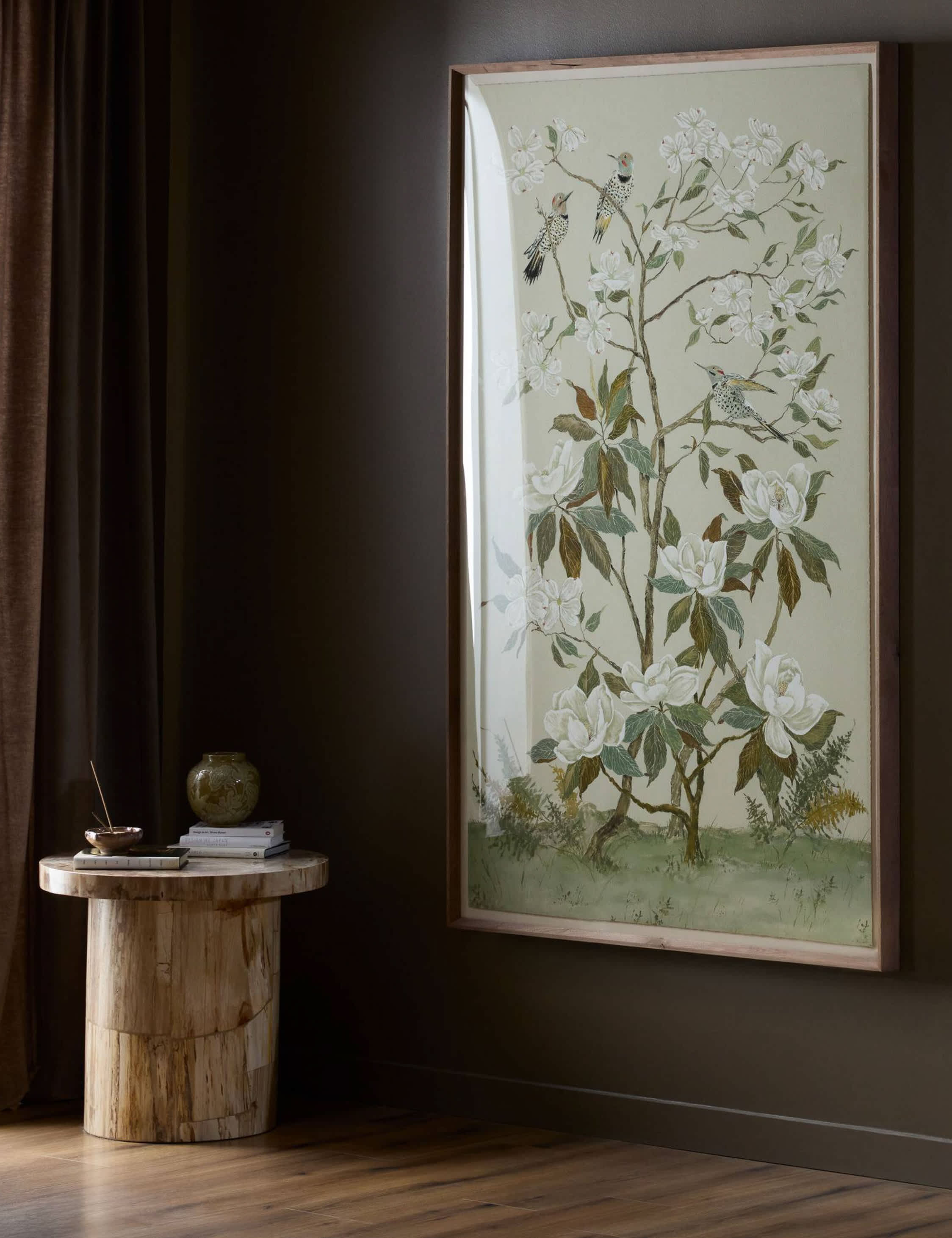 Lulu and Georgia Tan Chinoiserie Wall Art by Laurel-Dawn Latshaw - view 2