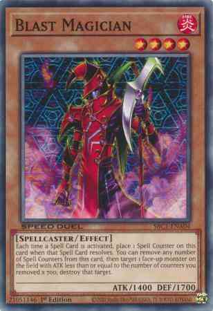 Yu-Gi-Oh! Blast Magician - SBC1-ENA04 - Common - 1st Edition