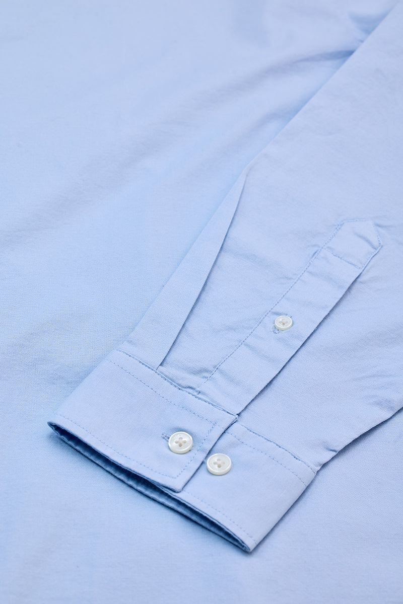 SNITCH Light Blue Mandarin Shirt - view 8